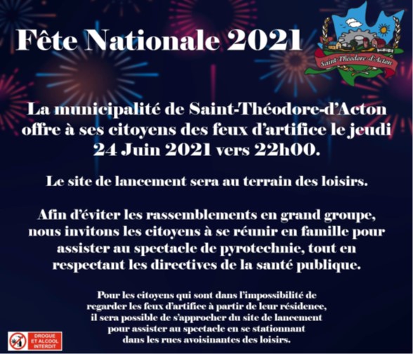 Fête nationale du Québec 24 juin 2021